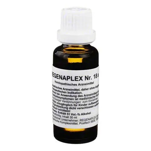 Regenaplex Nr.18 a Tropfen zum Einnehmen, 30 ml