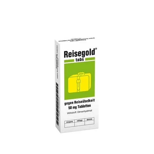 Reisegold Tabs gegen Reiseübelkeit, 10 St