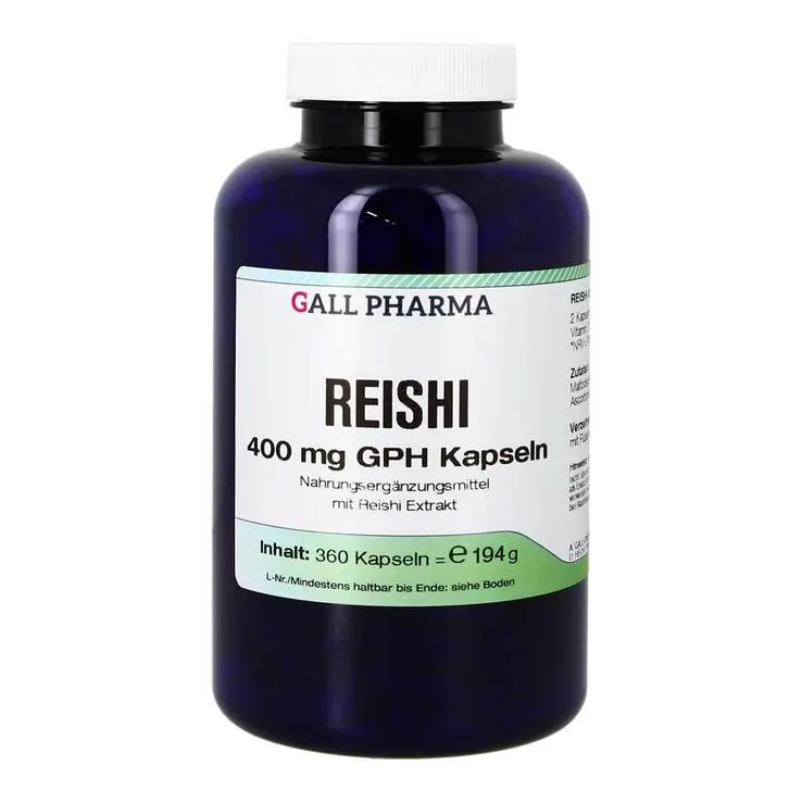Reishi 400 mg GPH Kapseln, 360 St