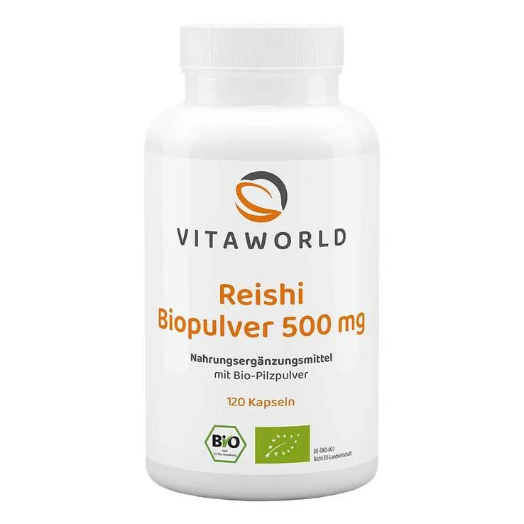 REISHI BIOPULVER 500 mg Kapseln, 120 St