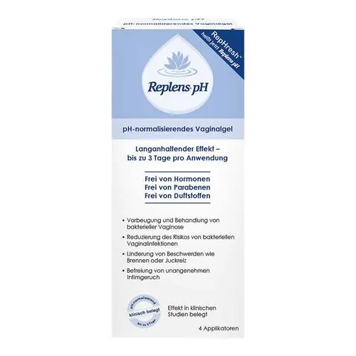 Replens pH Vaginalgel vorgefüllte Applikatoren, 4 St