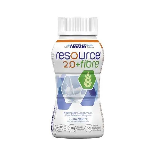 Resource 2.0 + fibre Neutral, 4X200 ml
