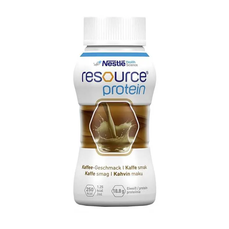 Resource Protein Drink Kaffe, 4X200 ml