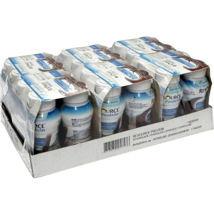 Resource Protein Schokolade neue Rezeptur, 6X4X200 ml