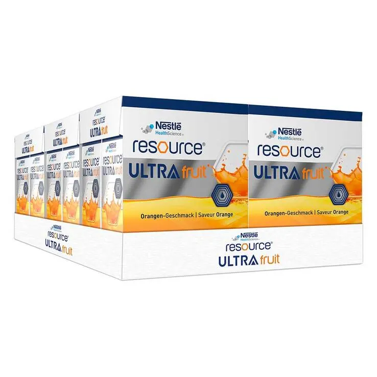Resource Ultra Fruit Orange flüssig, 6X4X200 ml