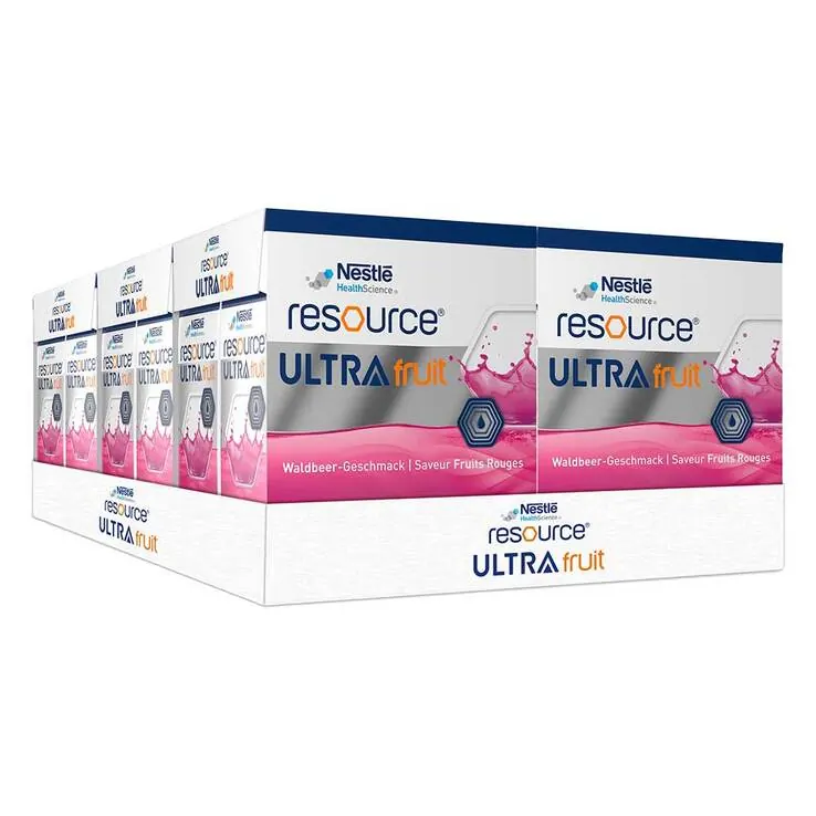Resource Ultra Fruit Waldbeere flüssig, 6X4X200 ml