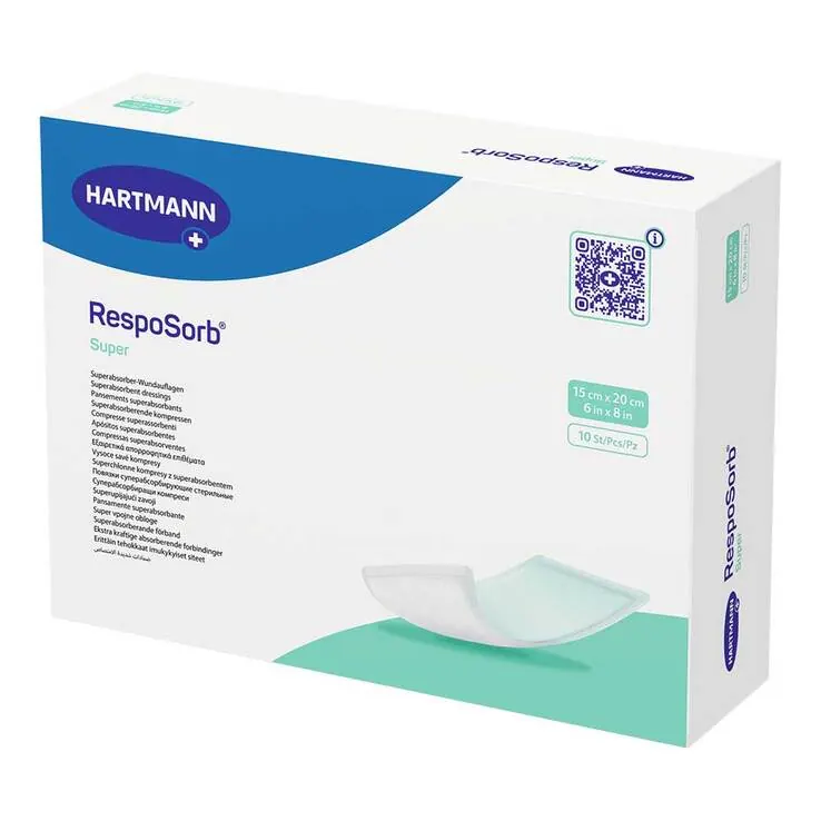 Resposorb Super Wundauflage 15x20 cm, 10 St