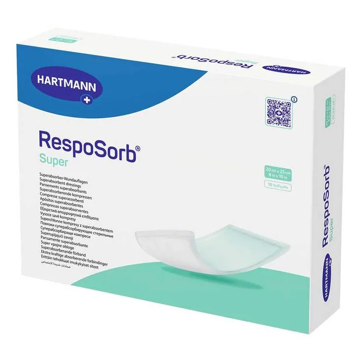 Resposorb Super Wundauflage 20x25 cm, 10 St