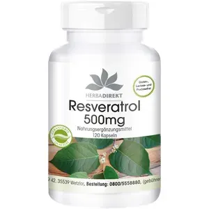 RESVERATROL500mgKapseln120 Stück à0,84 g