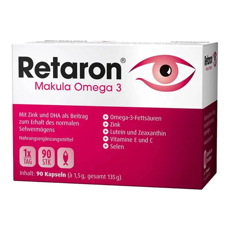Retaron Makula Omega-3 Kapseln, 90 St