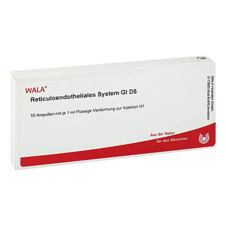 Reticuloendotheliales sys. GL D 5 Ampullen, 10X1 ml