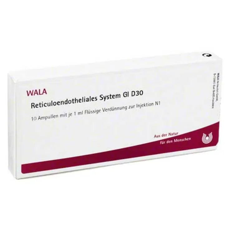 Reticuloendotheliales sys. GL D30 Ampullen, 10X1 ml