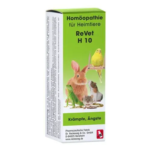 Revet H 10 Globuli für Heimtiere, 10 g