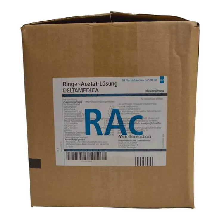 Ringer Acetat Lösung, 10X500 ml