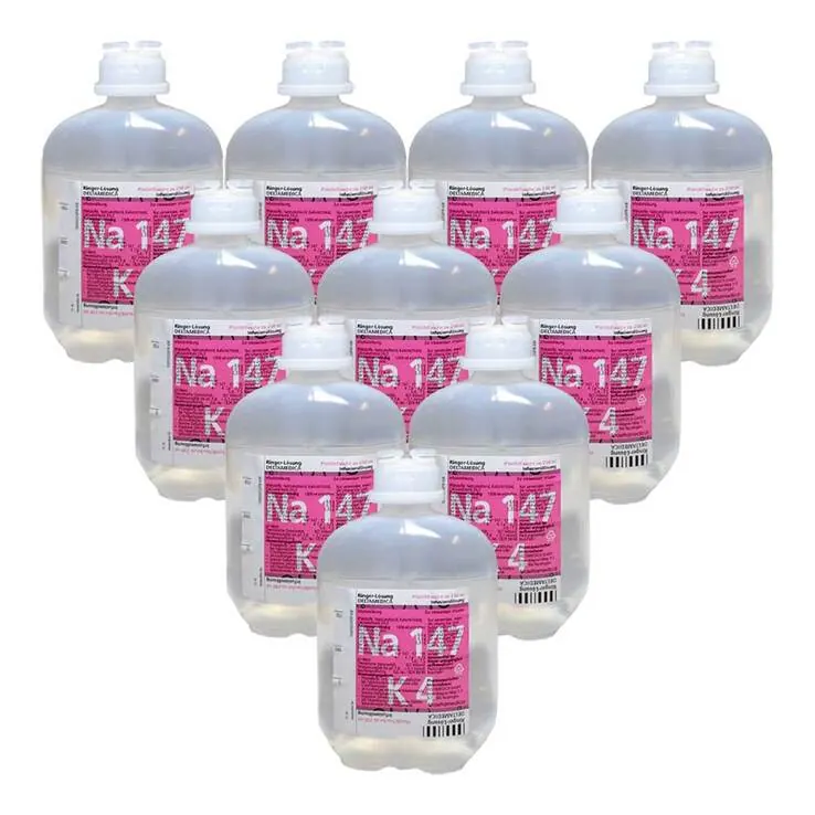 Ringer Lösung AlleMan Plastik, 10X250 ml