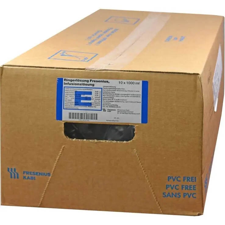 Ringer Lösung Free Flex Infusionslösung, 10X1000 ml