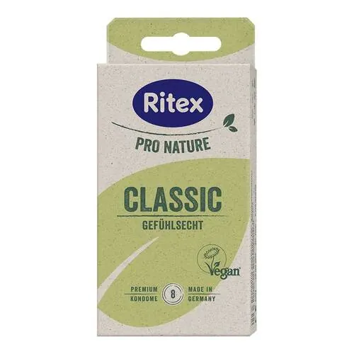 RITEX PRO NATURE CLASSIC vegan Kondome, 8 St