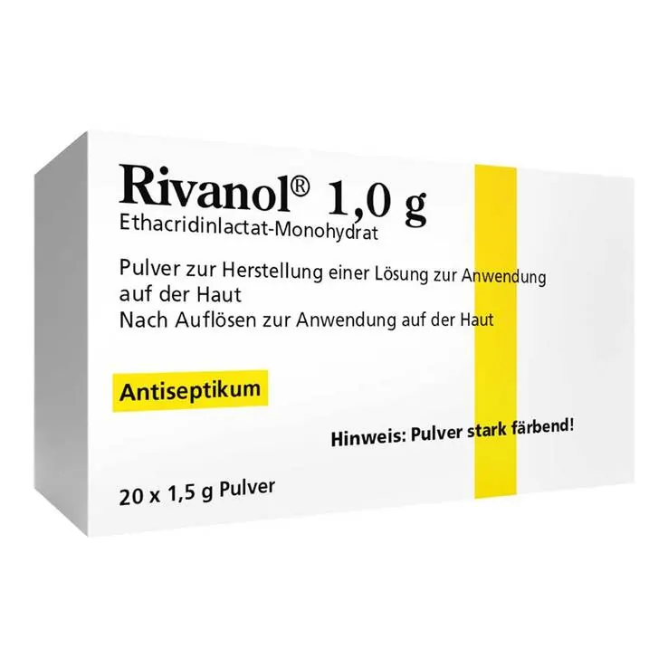 Rivanol 1,0 g Pulver, 20 St