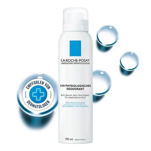 Roche-Posay empfindliche Haut Deodorant 48h Spray, 150 ml