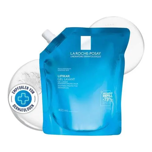 Roche-Posay Lipikar Gel Lavant Nachfüllpack, 400 ml