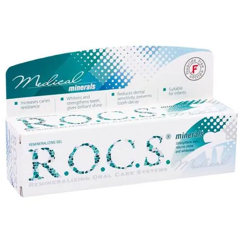 ROCS Medical Minerals Zahngel, 45 g