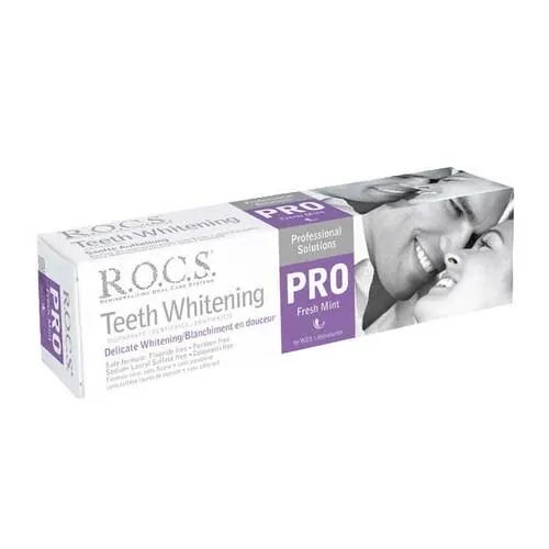 Rocs Pro sanfte Aufhellung fresh mint Zahncreme, 135 g
