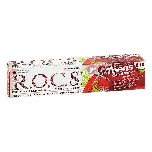 ROCS Teens Cola & Zitrone Zahnpasta, 74 g