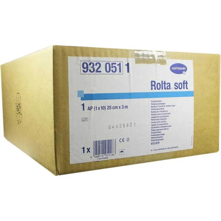 Rolta soft Synth.-Wattebinde 25 cm x 3 m, 10 St