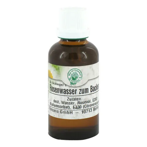 ROSENWASSER zum Backen Dr.Schlegel, 50 ml
