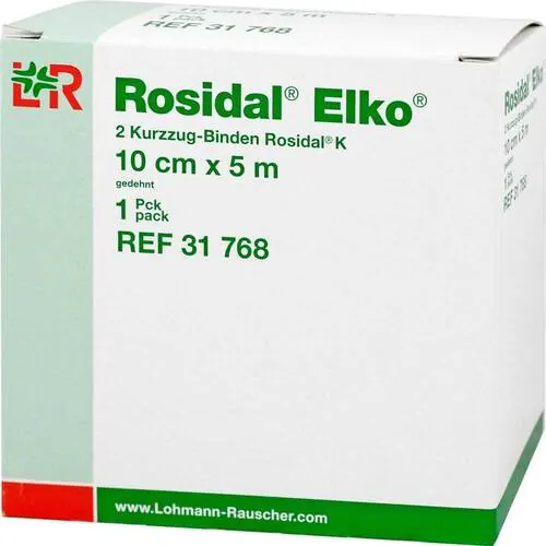 ROSIDAL Elko 10 cmx5 m Kurzzugbinde, 2 St