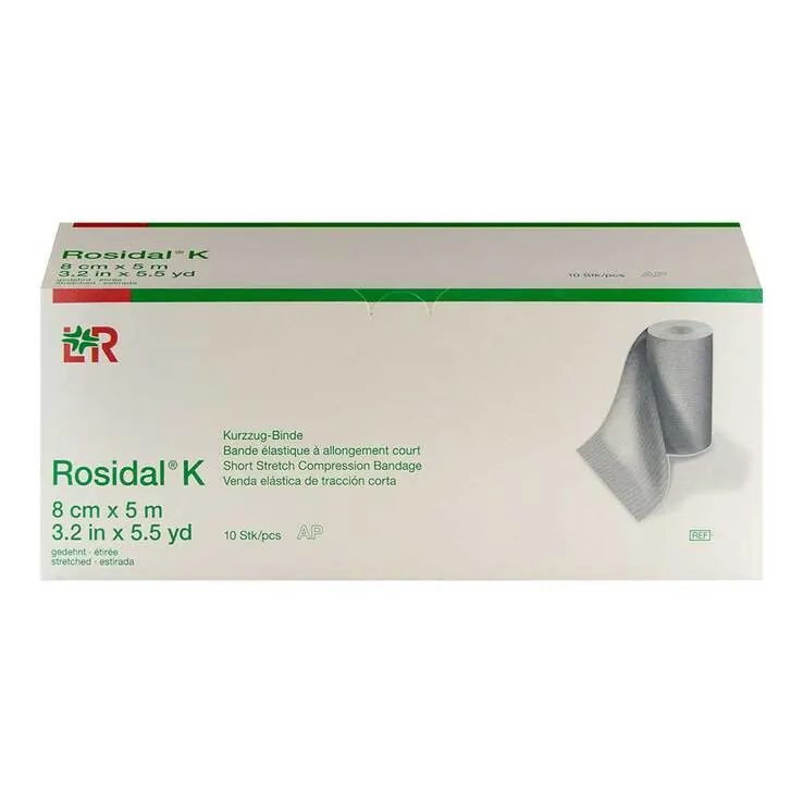 Rosidal K Binde 8 cmx5 m steril einz.verpackt, 10 St