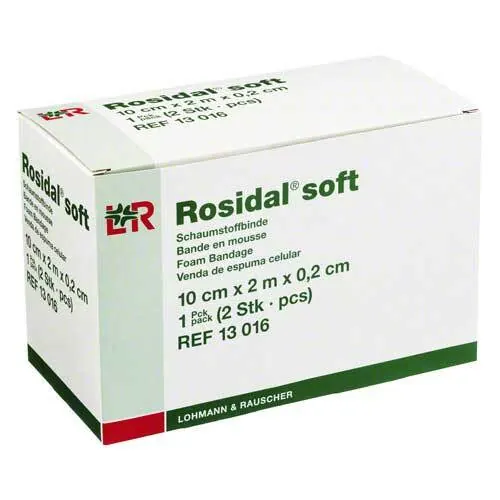 Rosidal Soft Binde 10x0,2 cmx2 m, 2 St