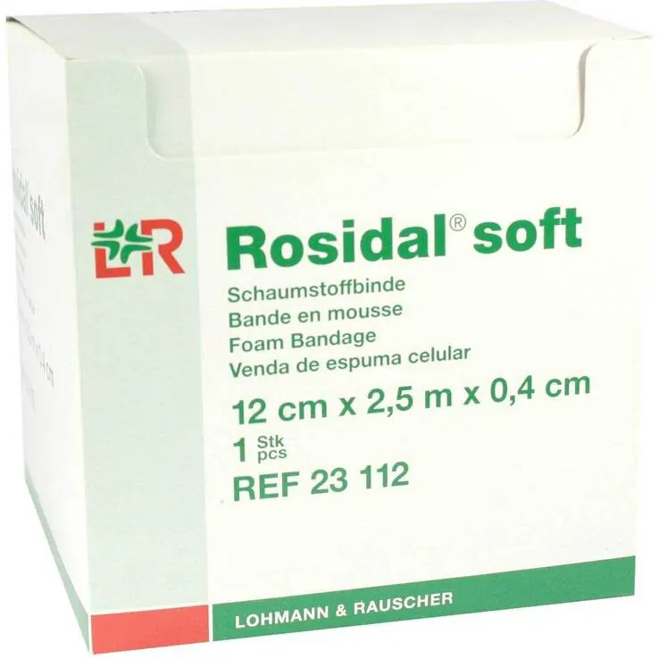 Rosidal Soft Binde 12x0,4cmx, 1 St