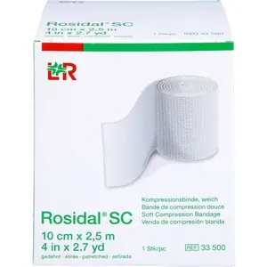 ROSIDALSCKompressionsbindeweich10cmx2,5m1St