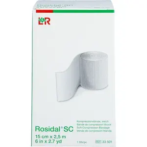 ROSIDALSCKompressionsbindeweich15cmx2,5m1St