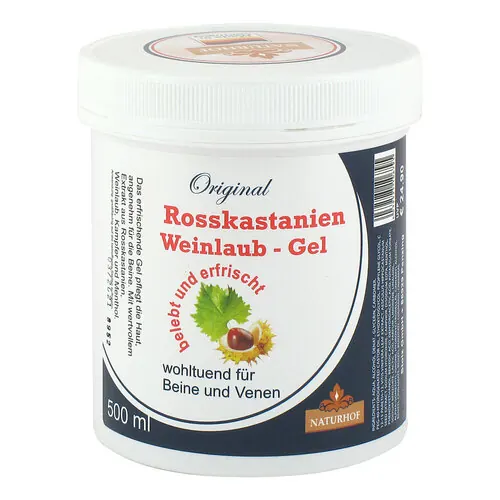 Rosskastanien Weinlaub Gel, 500 ml