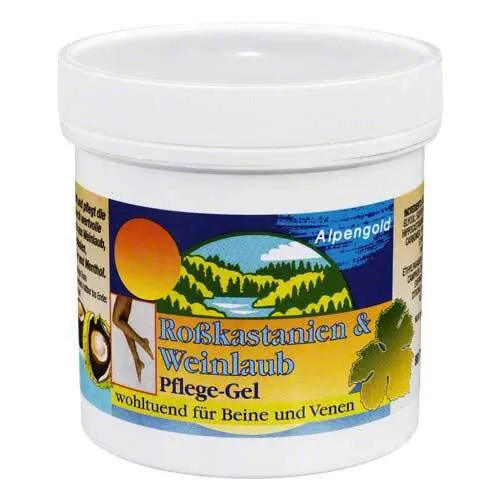 Rosskastanien + Weinlaub Pflege Gel, 250 ml