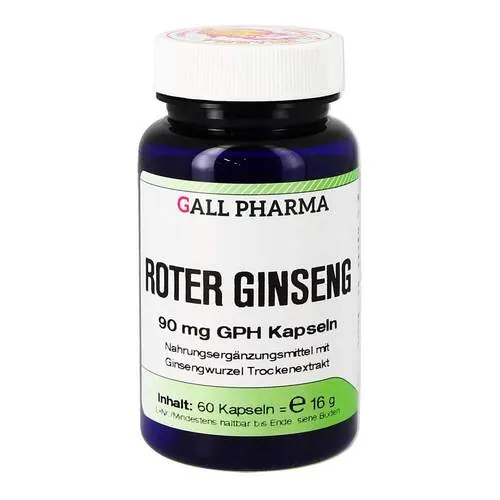 Roter Ginseng 90 mg Gph Kapseln, 60 St