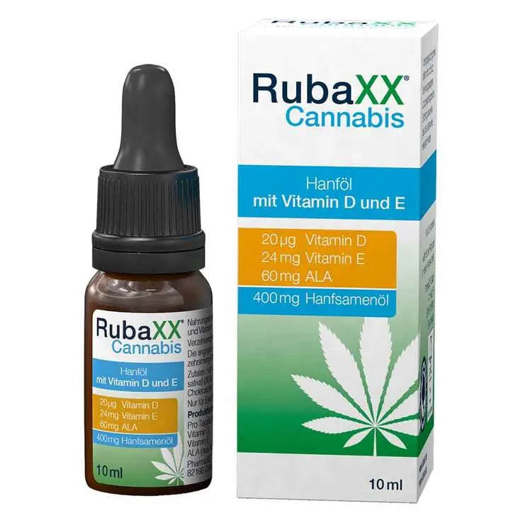 Rubaxx Cannabisöl Tropfen zum Einnehmen, 10 ml