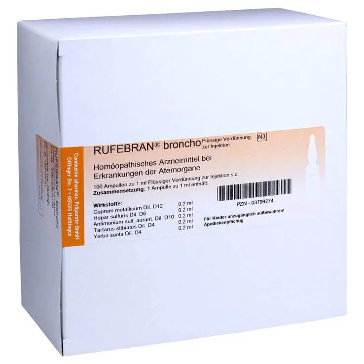 Rufebran broncho Ampullen, 100 St