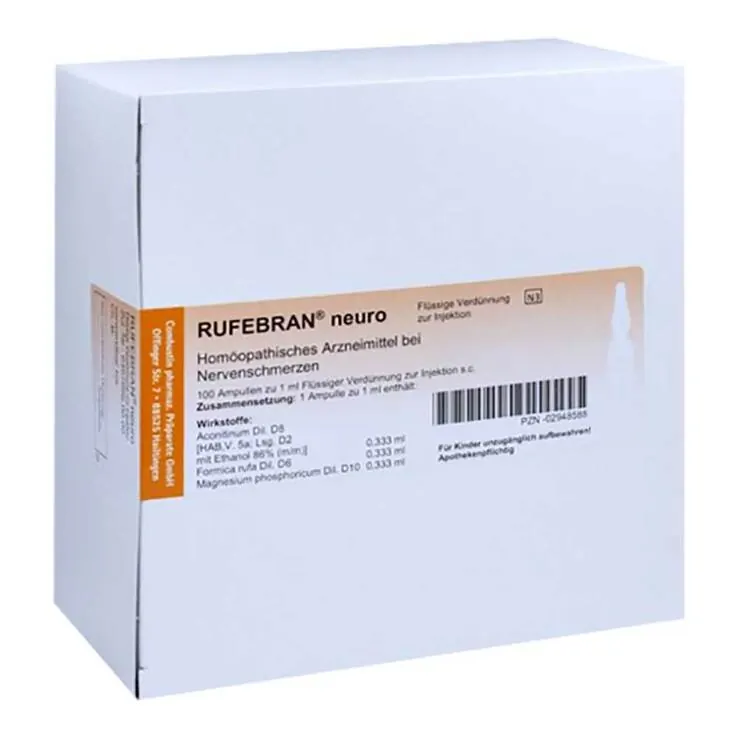 Rufebran neuro Ampullen, 100 St