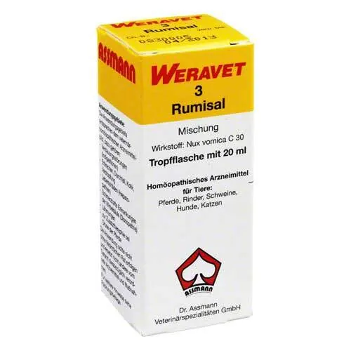 Rumisal 3 Tropfen vet. (für Tiere), 20 ml