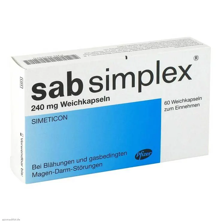 Sab simplex 240 mg Weichkapseln, 60 St
