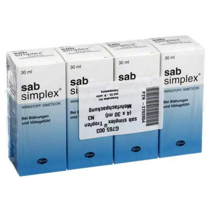 Sab Simplex Suspension, 4X30 ml