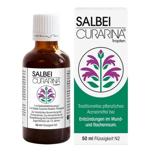 Salbei Curarina Tropfen, 50 ml