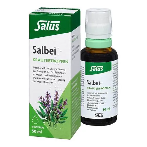 Salbei Kräutertropfen Salus, 50 ml