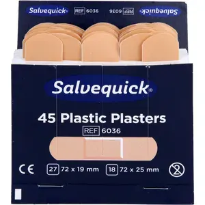 SALVEQUICKPflasterstripswasserfestRefill603645St