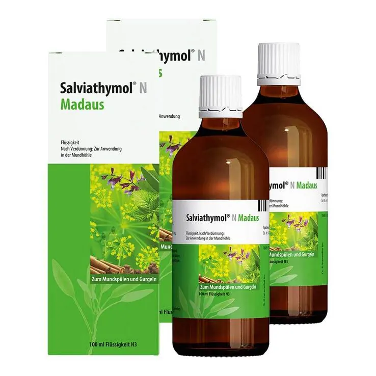 Salviathymol N Madaus Flüssigkeit, 2x100  ml