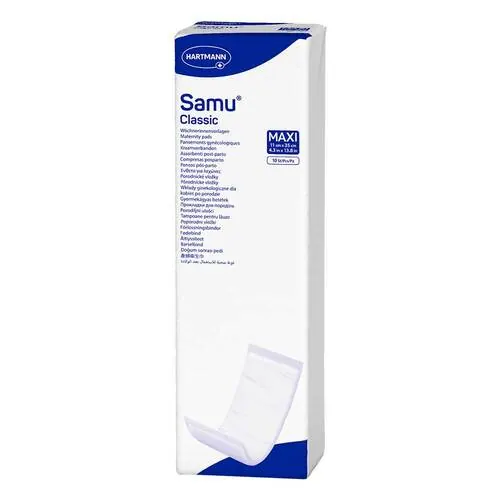 SAMU Wöchnerinnen Vorlagen Classic maxi 11x35 cm, 10 St