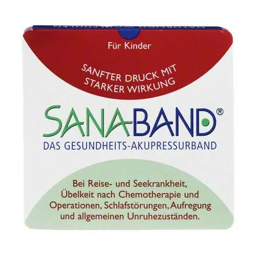 Sana Band das Gesundheits Akupressurband für Kdr., 2 St